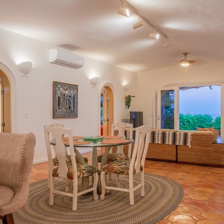 Living and dining area