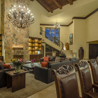 Spacious living area