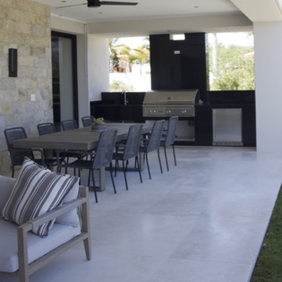 BBQ area