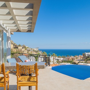 Patio with incredible ocean view