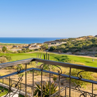 Terrace with ocean view