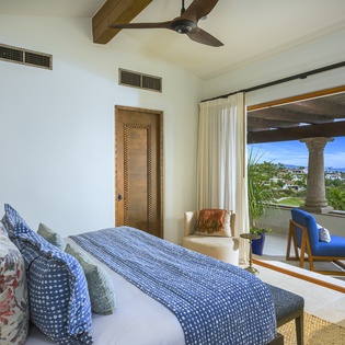 Wake up to breathtaking ocean views from your comfortable bed, with coastal breezes flowing through your private terrace.