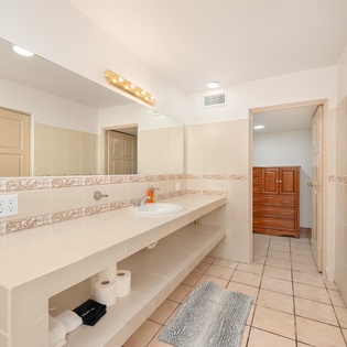 En suite bathroom