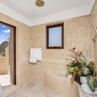 En suite bathroom
