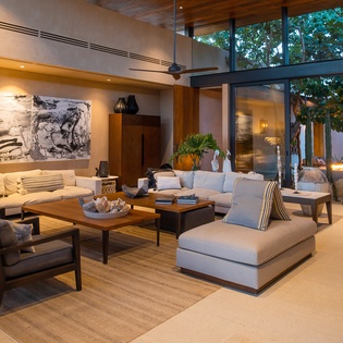 Gorgeous architectural living space