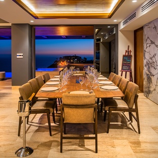 Large dining area
