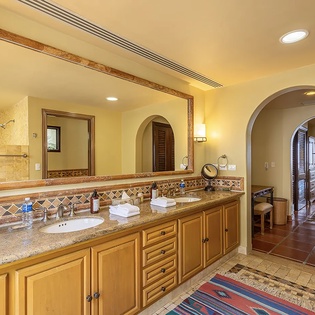 En suite bathroom