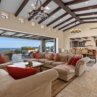 Spacious living area