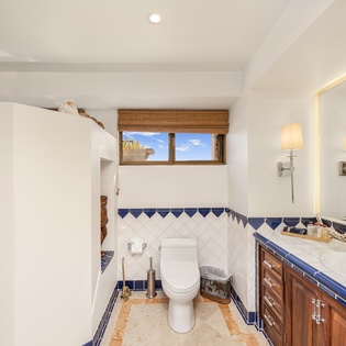 En suite bathroom
