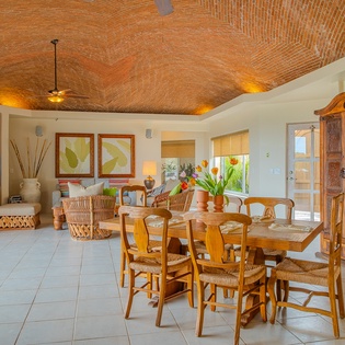 Living and dining area