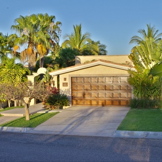 Exterior of villa