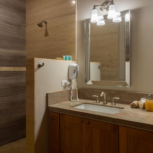 En suite bathroom
