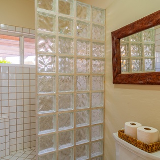 En suite bathroom