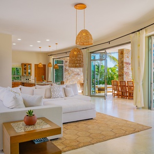Indoor sitting area