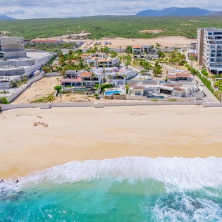 Aerial beach views