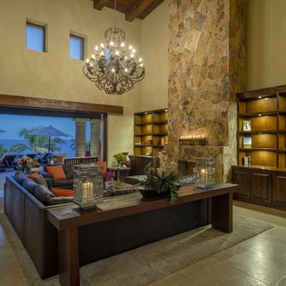 Spacious living area