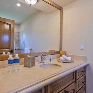 En suite bathroom