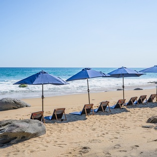 Steps away from the beach