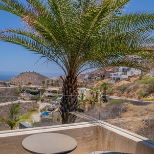 Suite patio with ocean view