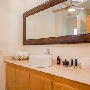 En suite bathroom