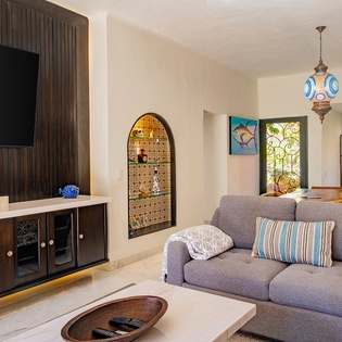 Bright living room