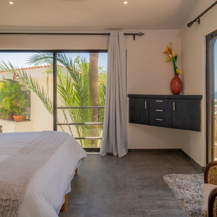 Bedroom suite with terrace access