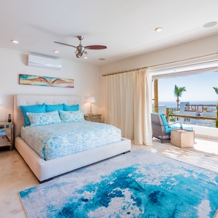 Bedroom suite with outdoor access