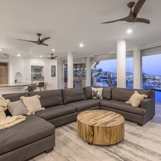 Spacious living area