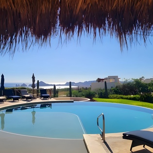 Community pool area
