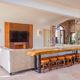 Bar area