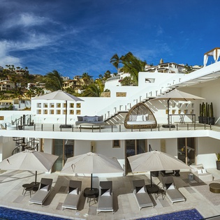 Views of villa exterior