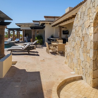 Outdoor shower
