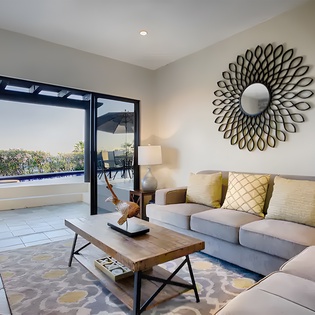 Living area with outdoor seating