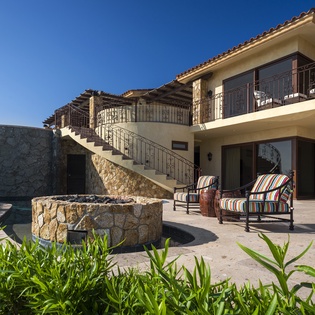 Patio with fire pit