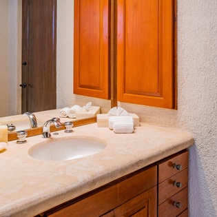 En suite bathroom