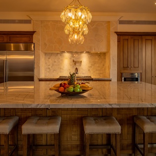 Gourmet kitchen