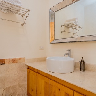 En suite bathroom