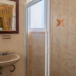 En suite bathroom