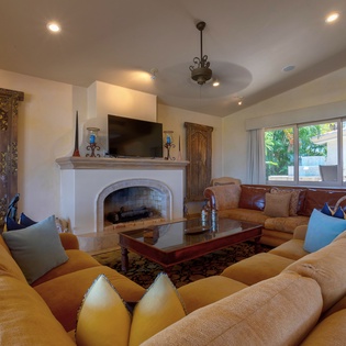 Spacious living area