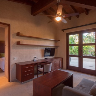 Bonus room with sitting area and kitchen
