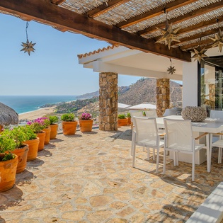 Relax on your private terrace with stunning ocean views, perfect for morning coffee or sunset dining under the stars.
