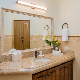 En suite bathroom