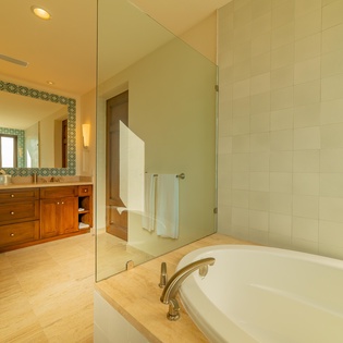 En suite bathroom