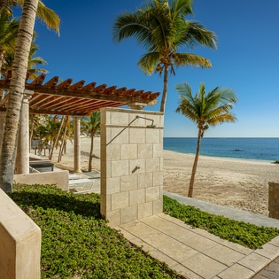 Outdoor shower