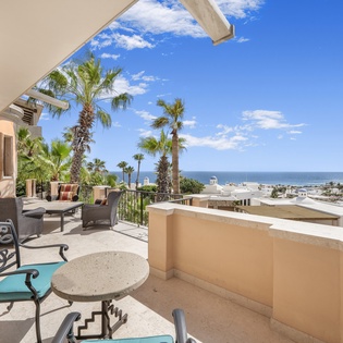 Sunny patios