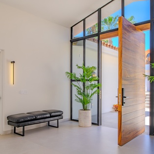 Villa entrance