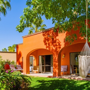 Exterior view of villa