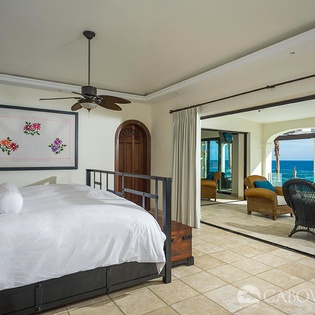 Bedroom suite with patio entrance
