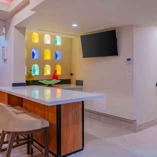 Bar area