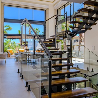 Interior stairway